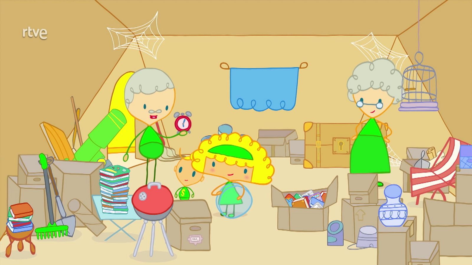 Ordena el desván - Mya Go | Ver