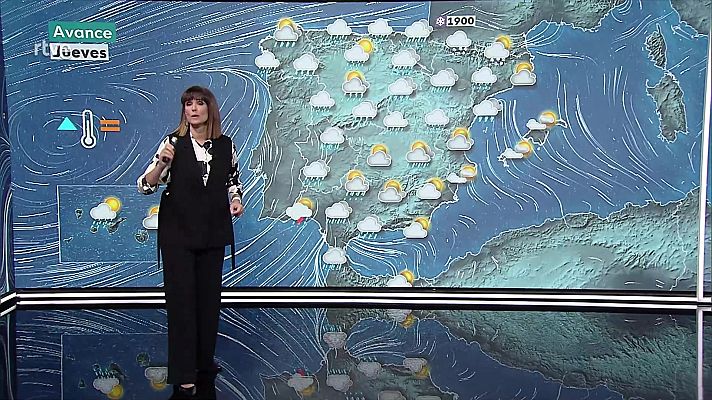 El tiempo - Precipitaciones localmente fuertes de madrugada en Cádiz y Málaga