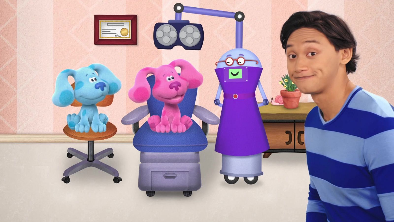 Poniéndonos gafas con magenta - Las pistas de Blue y tú | Ver