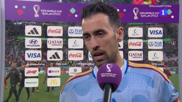 Copa Mundial de la FIFA 2026 - Mundial de Qatar - Busquets, a TVE: "Hemos hecho méritos para pasar"
