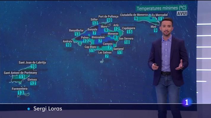 Informatiu Balear - El temps a les Illes Balears - 07/12/22