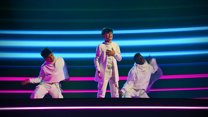 Eurovisión Junior - Clip en exclusiva del primer ensayo de Carlos Higes