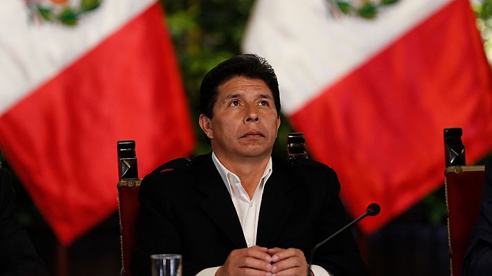Informativo 24h - Detenido el presidente de Perú tras ser acusado de dar un golpe de Estado: "Ha sido muy poco transparente"