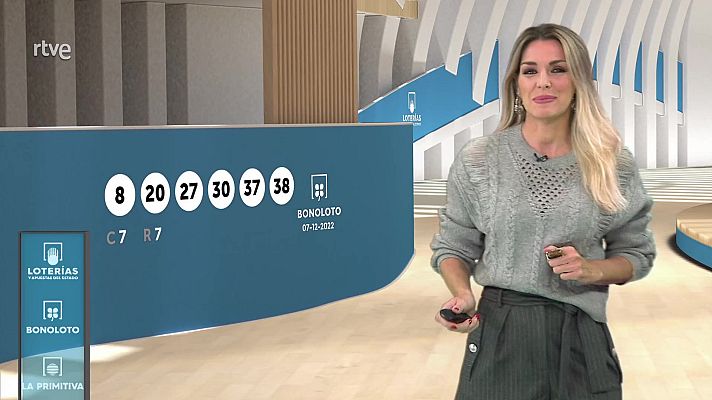 Loterías - Sorteo de la Bonoloto del 07/12/2022