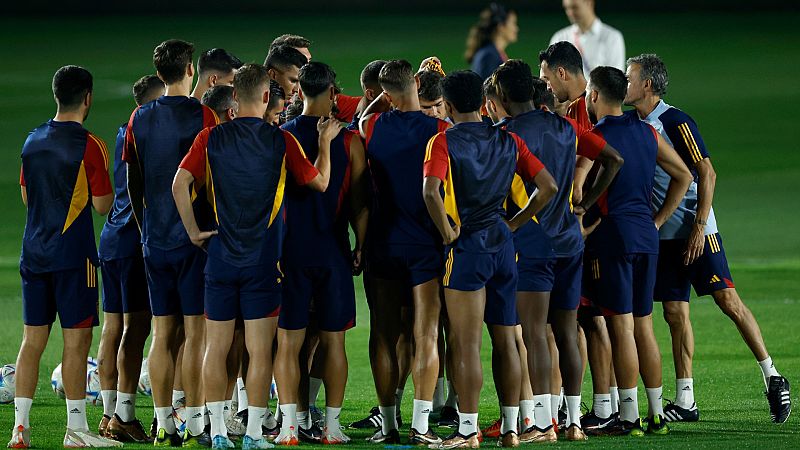 "Confianza y dedicación" las palabras que más le han dedicado a Luis Enrique sus jugadores