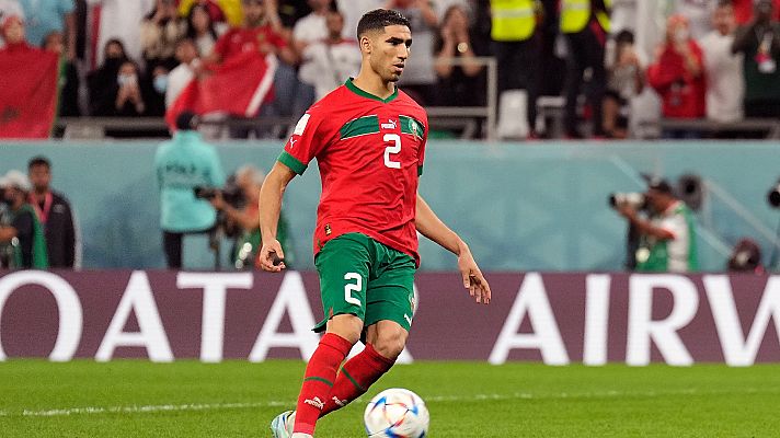 Telediario 2 - Achraf Hakimi: de Getafe al Mundial de Qatar