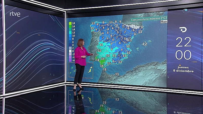 Vientos fuertes o con intervalos fuertes en el Golfo de Cádiz, Estrecho y litoral Cantábrico occidental - ver ahora