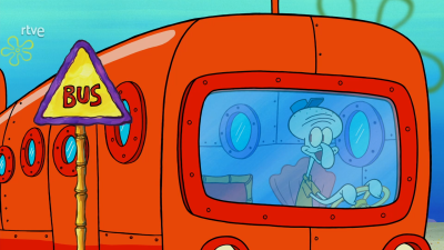 Bob Esponja — Calamardo en autobús | Episodio completo Clan RTVE.es - Bob Esponja | Ver