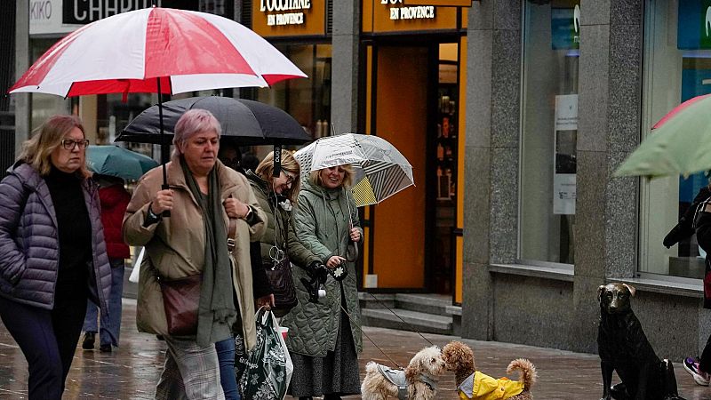 Las fuertes lluvias ponen en alerta amarilla a siete comunidades autónomas