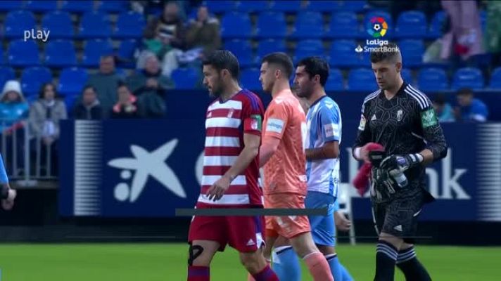 Resúmenes de LaLiga - Málaga-Granada: resumen del partido, 19ª jornada