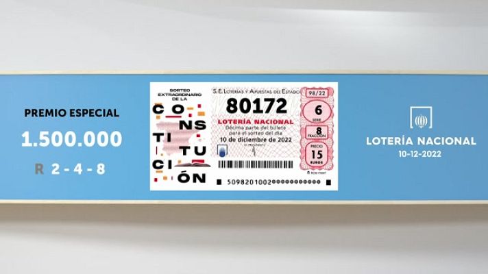 SELAE - Sorteo de la Lotería Nacional del 10/12/2022