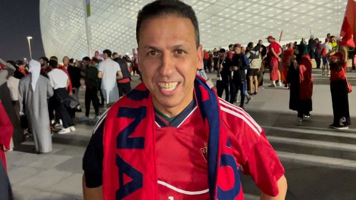 Copa Mundial de la FIFA 2026 - Mundial Qatar 2022 | Said, un aficionado marroquí y 'rojillo'