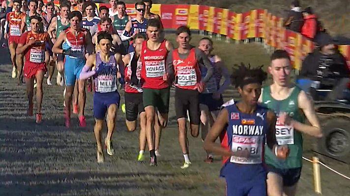 Cross - Campeonato de Europa. Prueba Junior Masculina