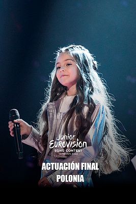 Eurovisión Junior - Polonia: Laura Baczkiewic canta "To the moon"