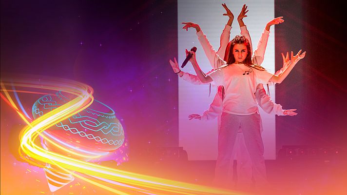 Eurovisión Junior - Georgia: Mariam Bigvava canta "I believe"