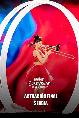 Eurovisión Junior - Serbia: Karatina Savic canta "World without borders"