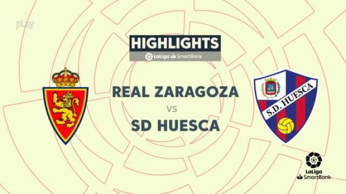 Resúmenes de LaLiga - Zaragoza-Huesca: resumen del partido, 20ª jornada