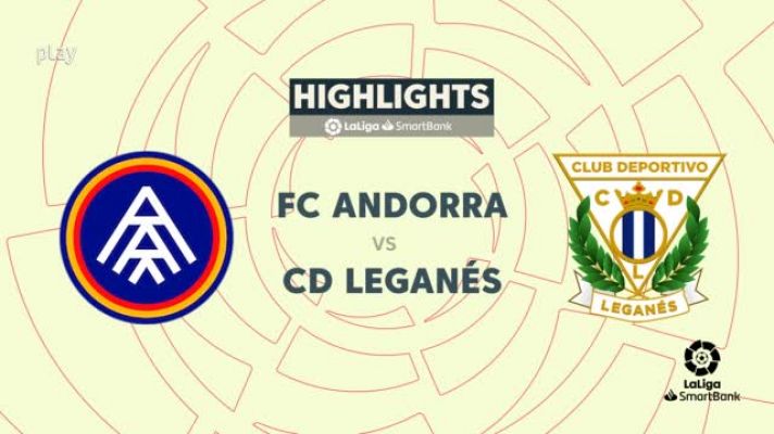 Resúmenes de LaLiga - Andorra-Leganés: resumen del partido, 20ª jornada