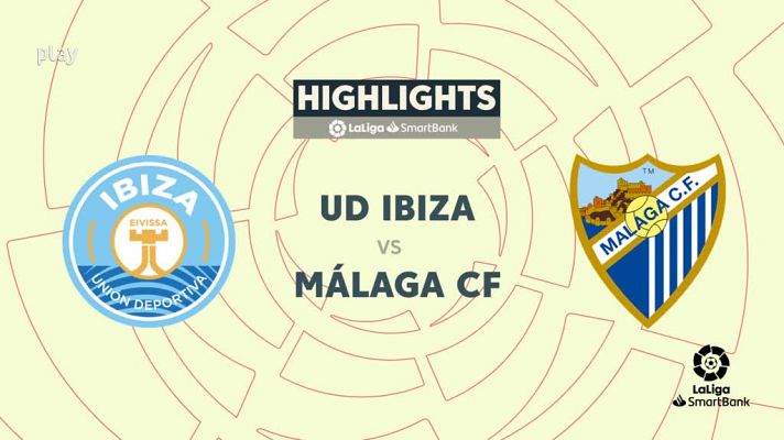 Resúmenes de LaLiga - Ibiza-Málaga: resumen del partido, 20ª jornada