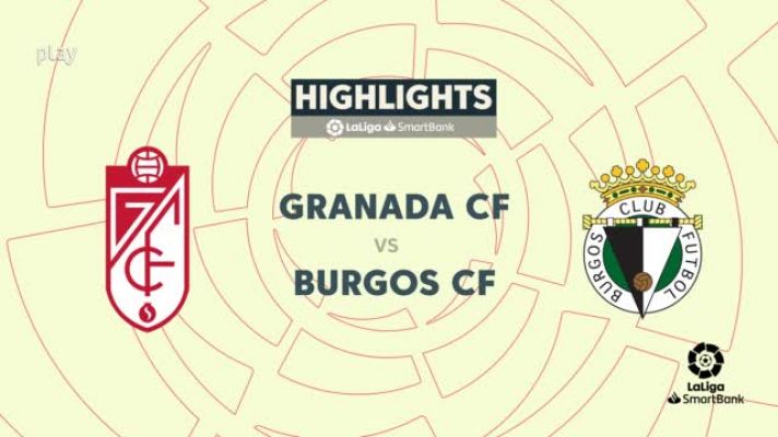 Resúmenes de LaLiga - Granada-Burgos: resumen del partido, 20ª jornada