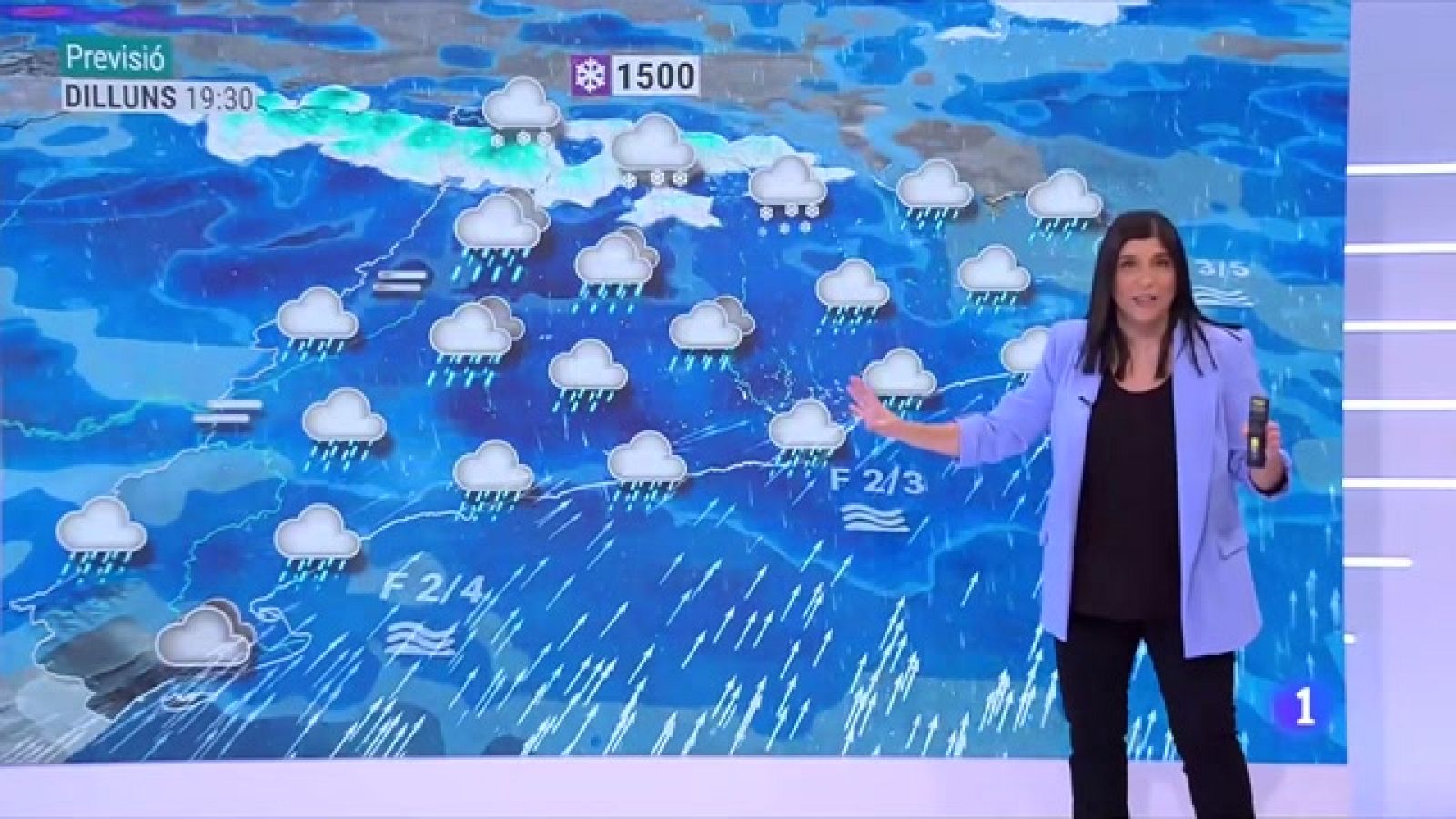 El Temps (12/12/2022) - Dilluns de núvols, paraigua i poca sensació d'hivern