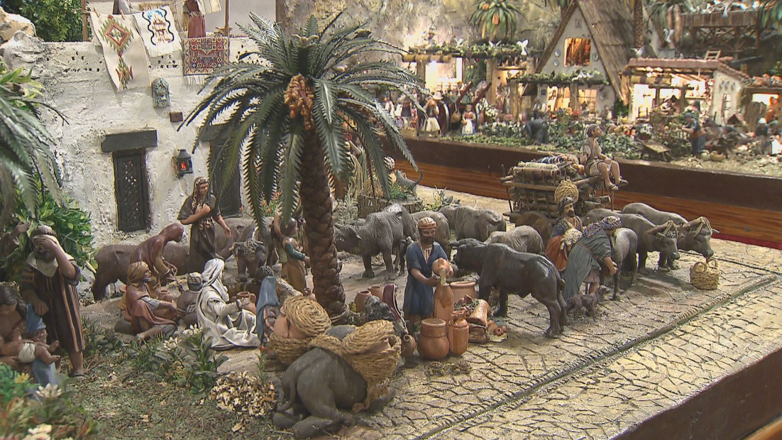Correus tria el betlem de Roca de Meliana per als seus segells de Nadal