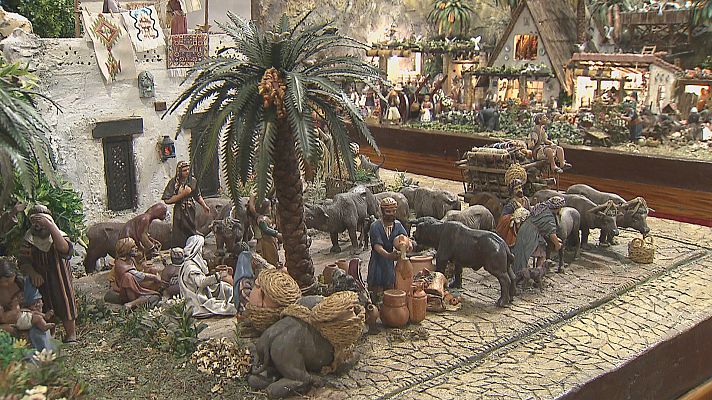 L'informatiu - Comunitat Valenciana - Correus tria el betlem de Roca de Meliana per als seus segells de Nadal