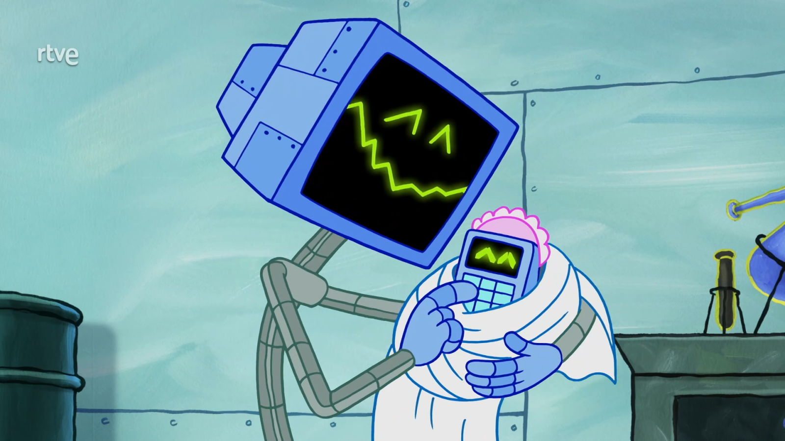 El bebé de Karen - Bob Esponja | Ver