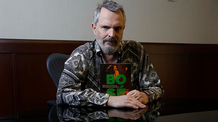 Telediario 1 - Los secretos de las letras de Miguel Bosé