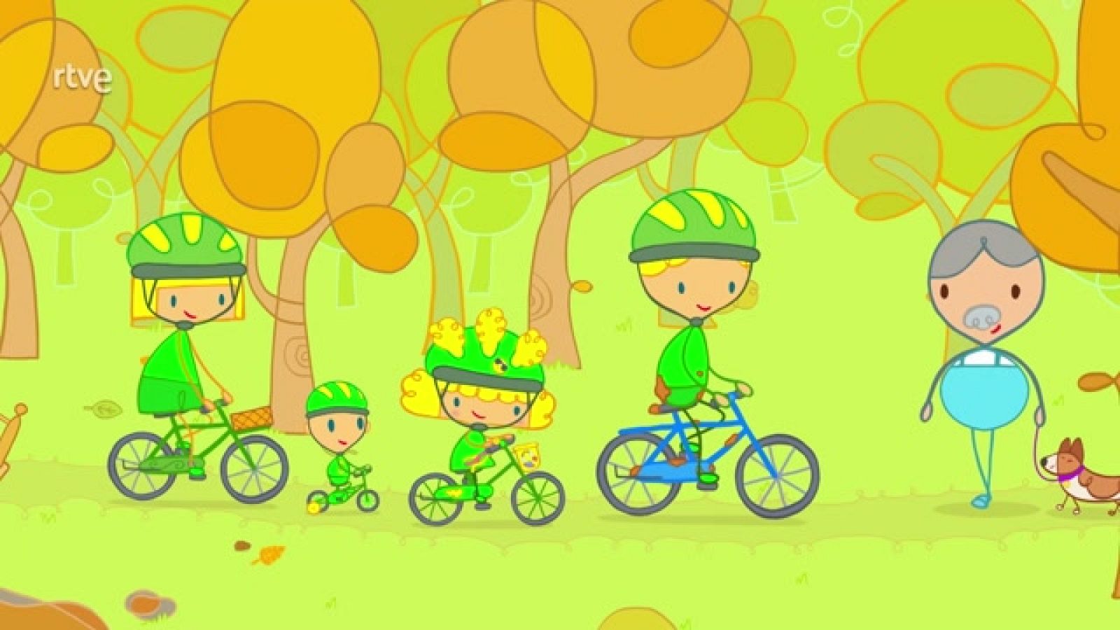 El paseo en bicicleta - Mya Go | Ver