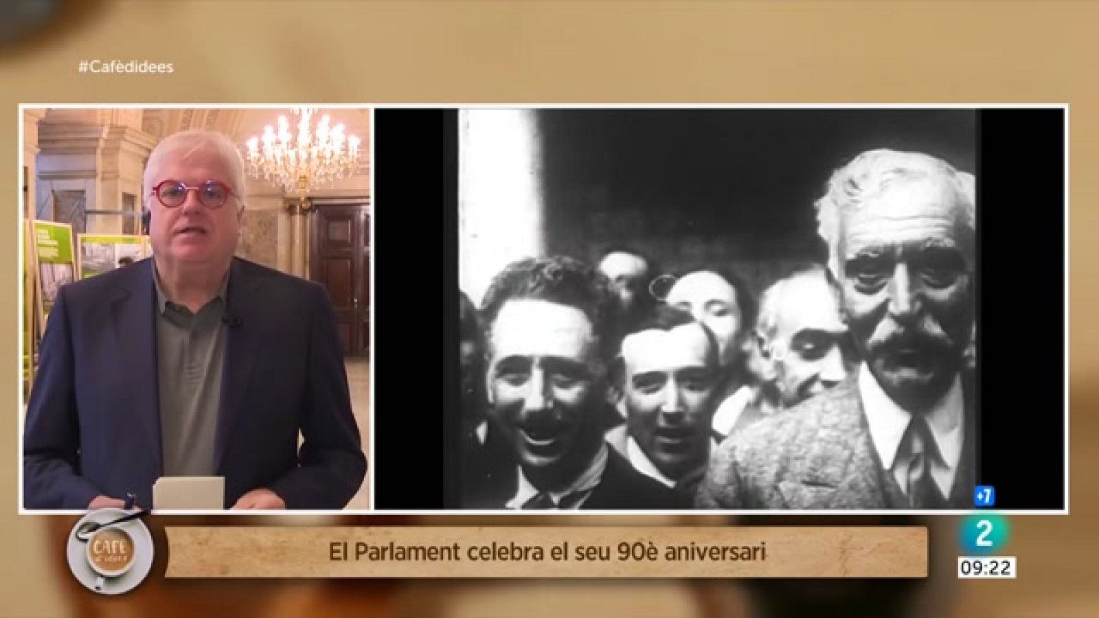 El Parlament rememora la sessió constitutiva del 1932