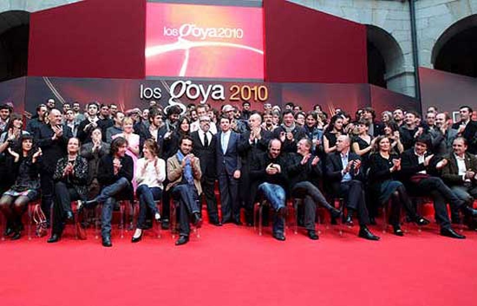 Foto oficial de los Goya