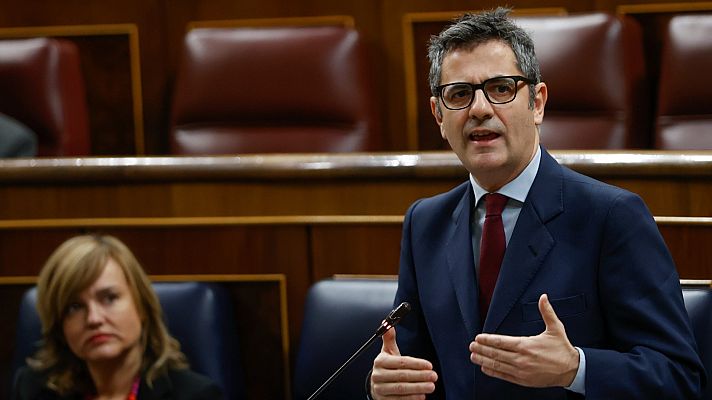 Informativo 24h - Bolaños reprocha al PP que "embarre" Patrimonio Nacional ante sus acusaciones de "grave nepotismo" por "favorecer" al marido de Calviño