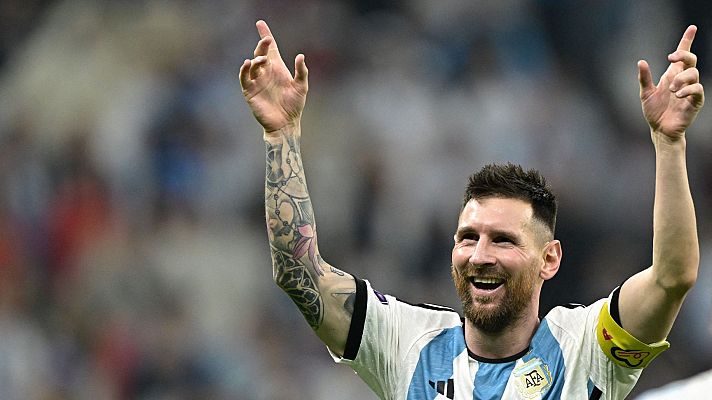 Telediario 1 - Un Messi imparable lleva a Argentina a otra final del Mundial