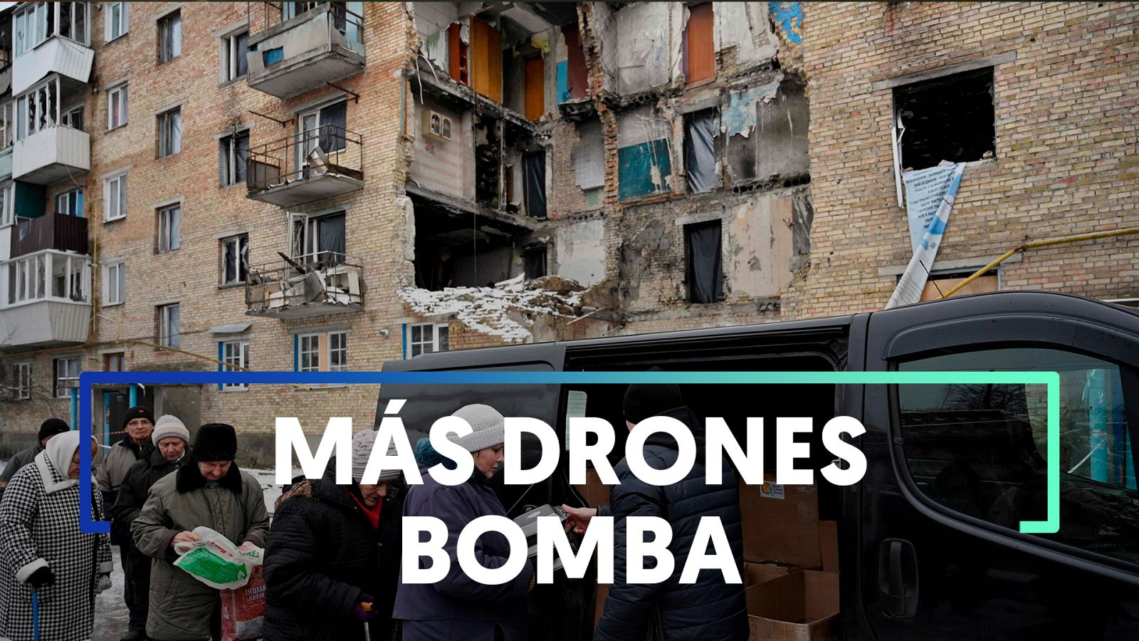 Rusia bombardea Kiev con drones de fabricación iraní