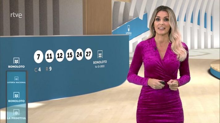 Loterías - Sorteo de la Bonoloto del 14/12/2022