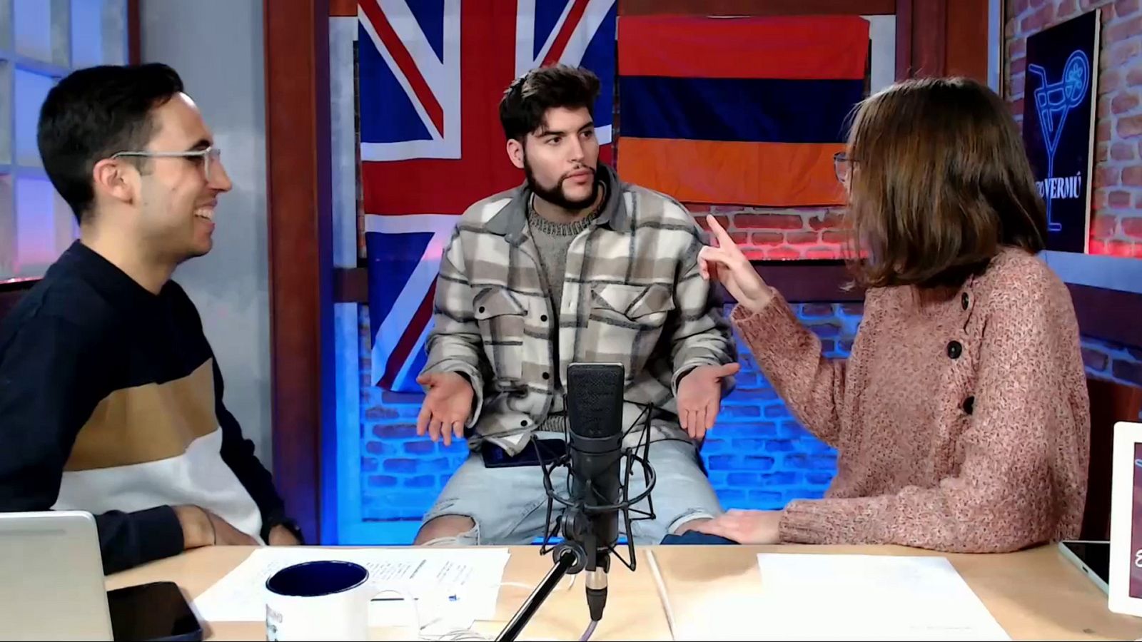 Entrevista a José Otero en el Eurovermú