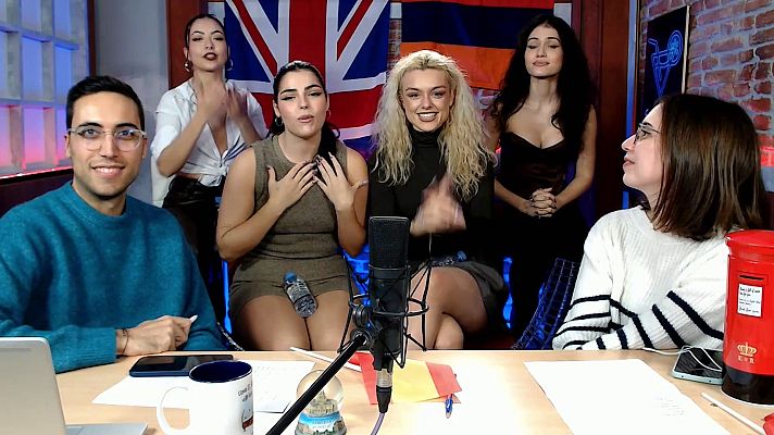 Eurovermú - Entrevista a E'FEMME en el Eurovermú