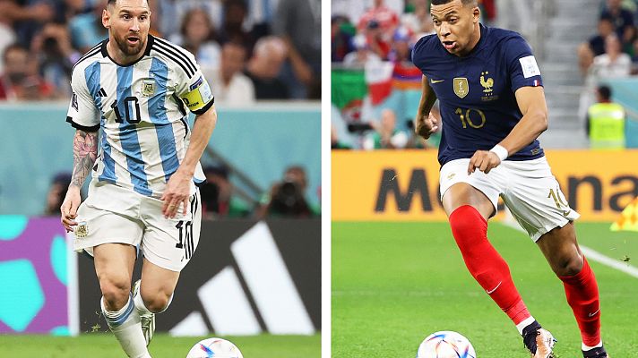 Telediario 1 - La leyenda Messi, frente al sucesor Mbappé