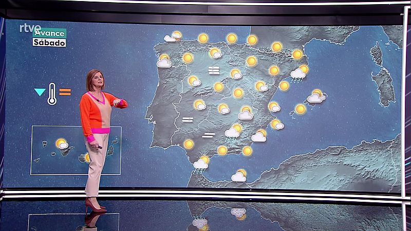 Precipitaciones localmente fuertes o persistentes en el área del Estrecho y zonas de litoral de Alborán - ver ahora
