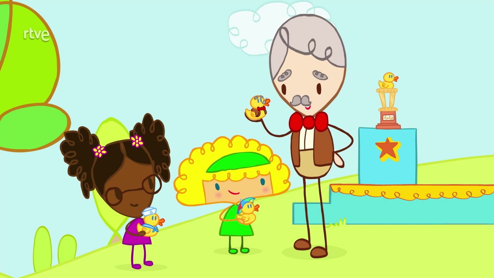 La carrera de patos - Mya Go | Ver