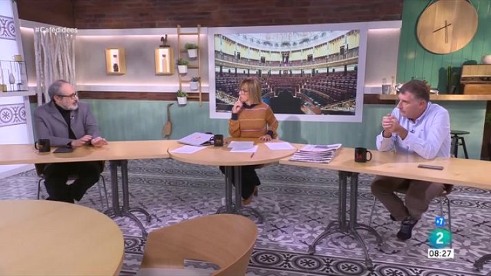 Cafè d'idees - Alícia Romero, Xavier Arbós i Pol López