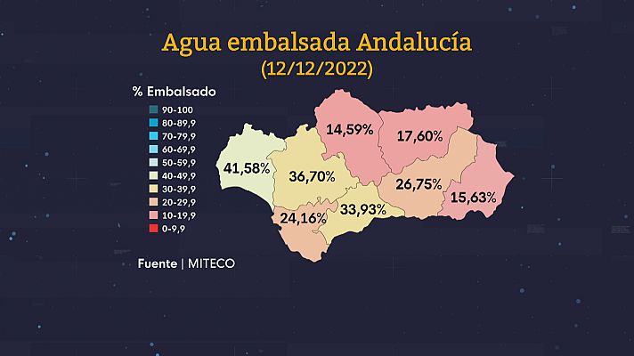 Noticias Andalucía - Las lluvias alivian los embalses