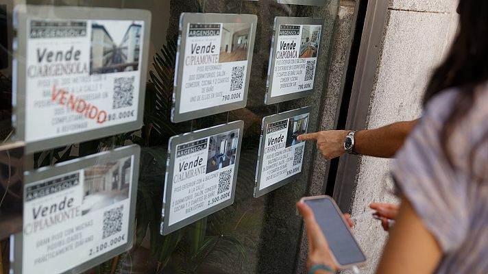 Telediario 1 - Comprar una casa en 2023: se moderarán los precios pero se encarecerá el crédito