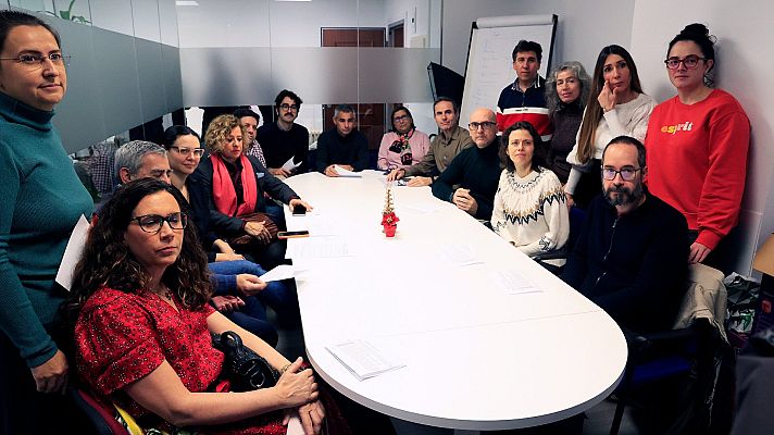 Telediario 1 - El comité de la huelga de médicos de Atención Primaria en Madrid insiste en reclamar un interlocutor que aporte soluciones