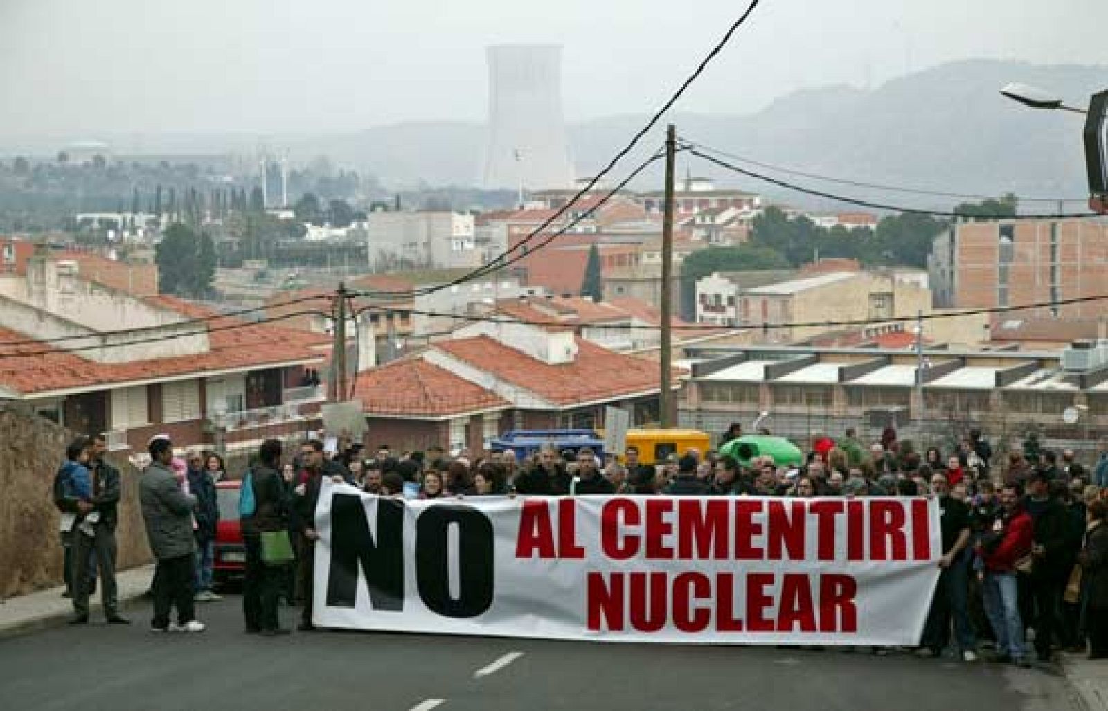 Manifestación en Ascó contra el almacen de residuos nucleares | Ver