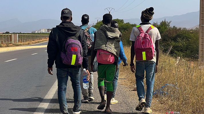 Telediario 1 - Los desgarradores testimonios de los migrantes que saltaron la valla de Melilla