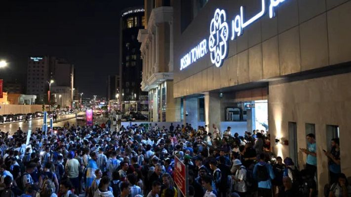 Copa Mundial de la FIFA 2026 - Mundial de Qatar 2022 | Aficionados argentinos reclaman entradas para la final