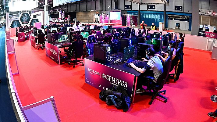 Telediario 2 - Madrid se convierte en la capital del videojuego con el Gamergy 2022