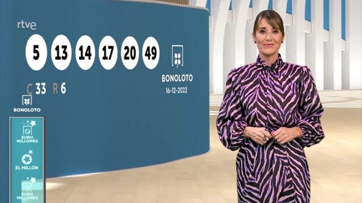 Loterías - La suerte en tus manos - 16/12/2022